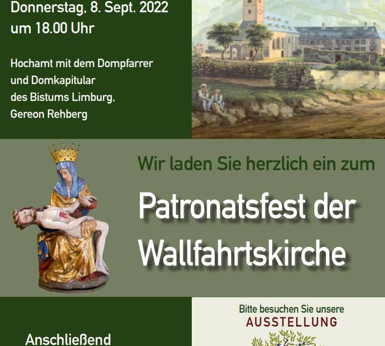 Patronatsfest der Wallfahrtskirche am 08.09.2022