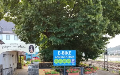 E- Bike Ladestation am Kloster Bornhofen