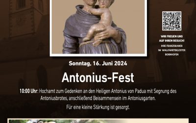 Antoniusfest 16. Juni 2024