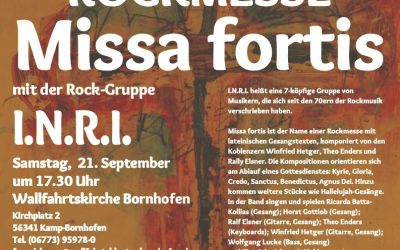 Rockmesse Missa Fortis 21. September 2024