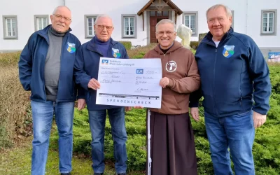 Tue Gutes und rede darüber -Marinekameradschaft (MK) Lahnstein übergibt Spende aus dem Erlös des Shanty-Chor Weihnachtskonzertes 2025