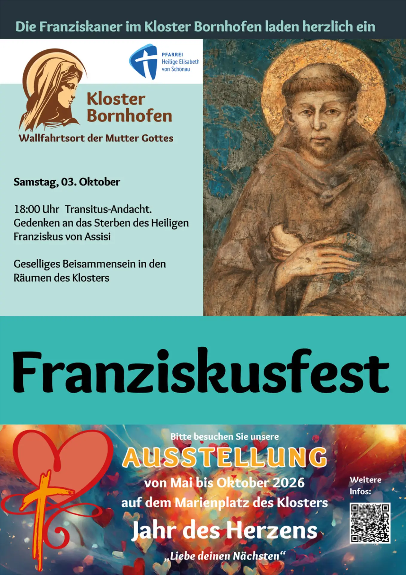 20261003 KlosterBornhofen Franziskusfest