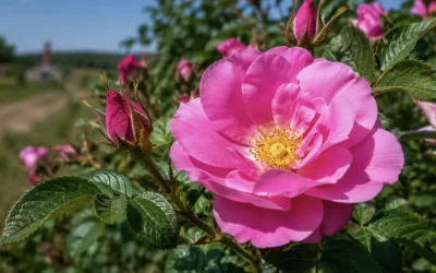 Pilgerrose vom Jakobsweg jetzt in Bornhofen